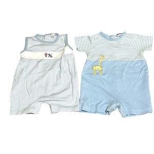 Florence Eiseman & Kissy Kissy Pima Cotton Onesies 12-18 months